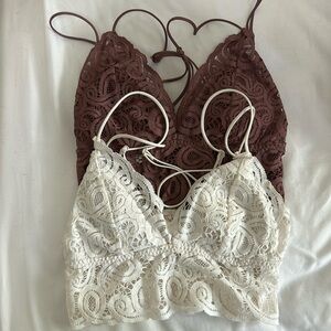 PINK Lace Bralette